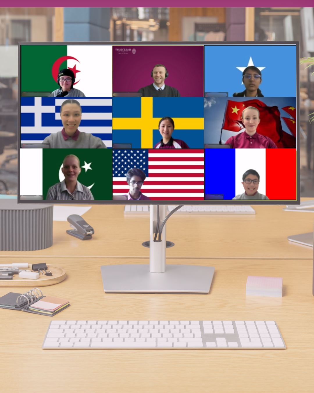 Model UN Unites students