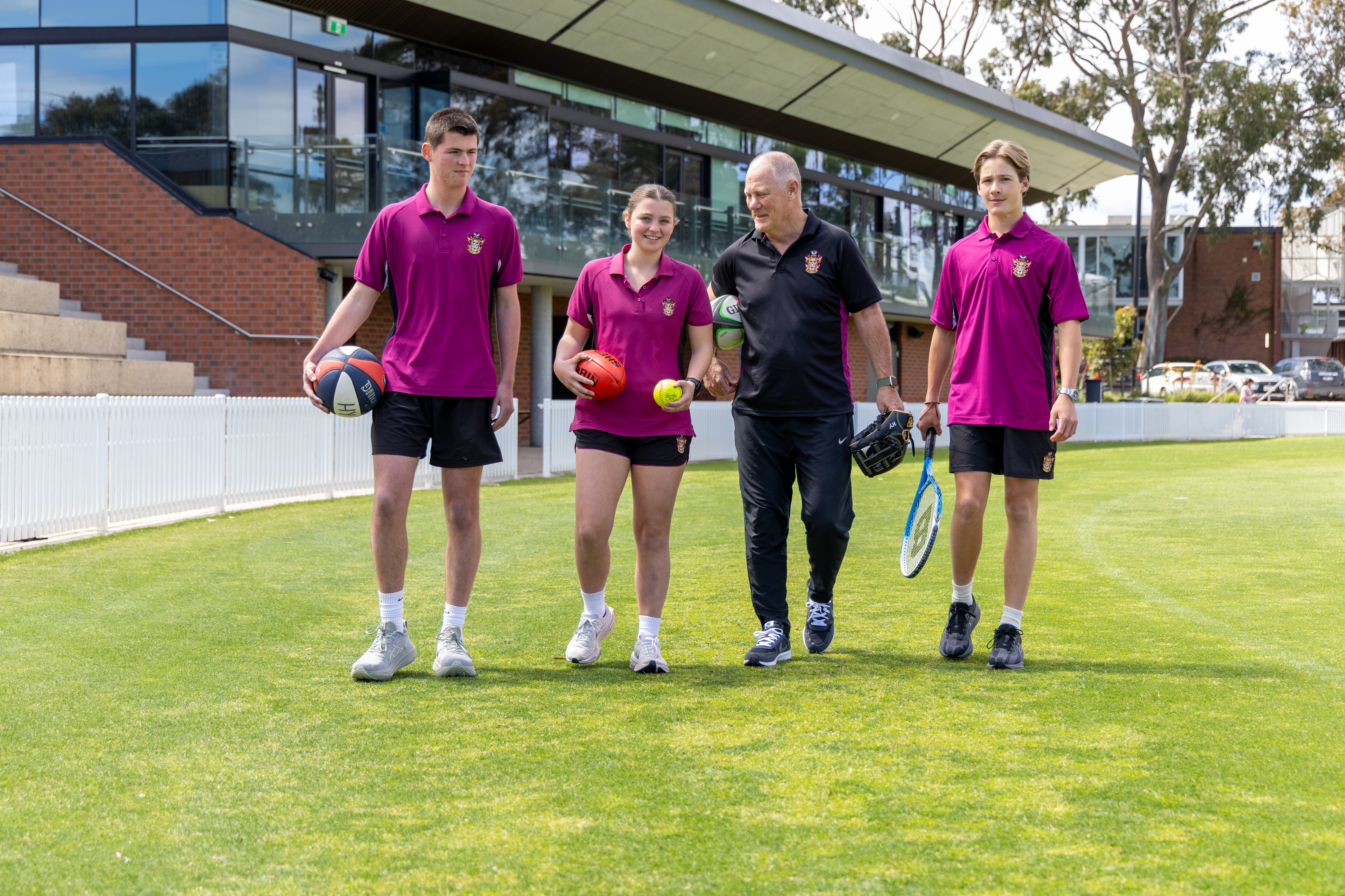 Coaching champions, on and off the field